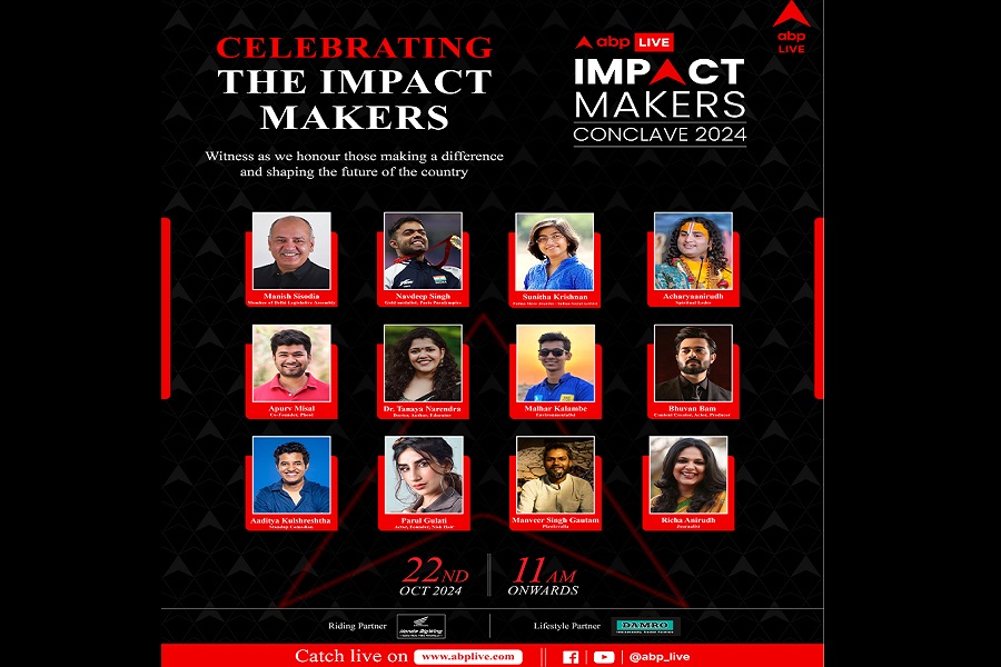 ABP LIVE Honours Leaders of Impact at the First Edition of Impact Makers Conclave 2024